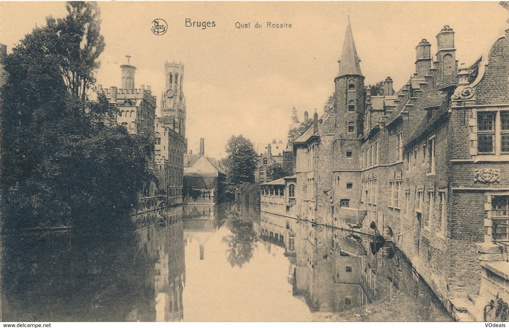 CPA - Belgique - Brugge - Bruges - Quai Du Rosaire - Brugge