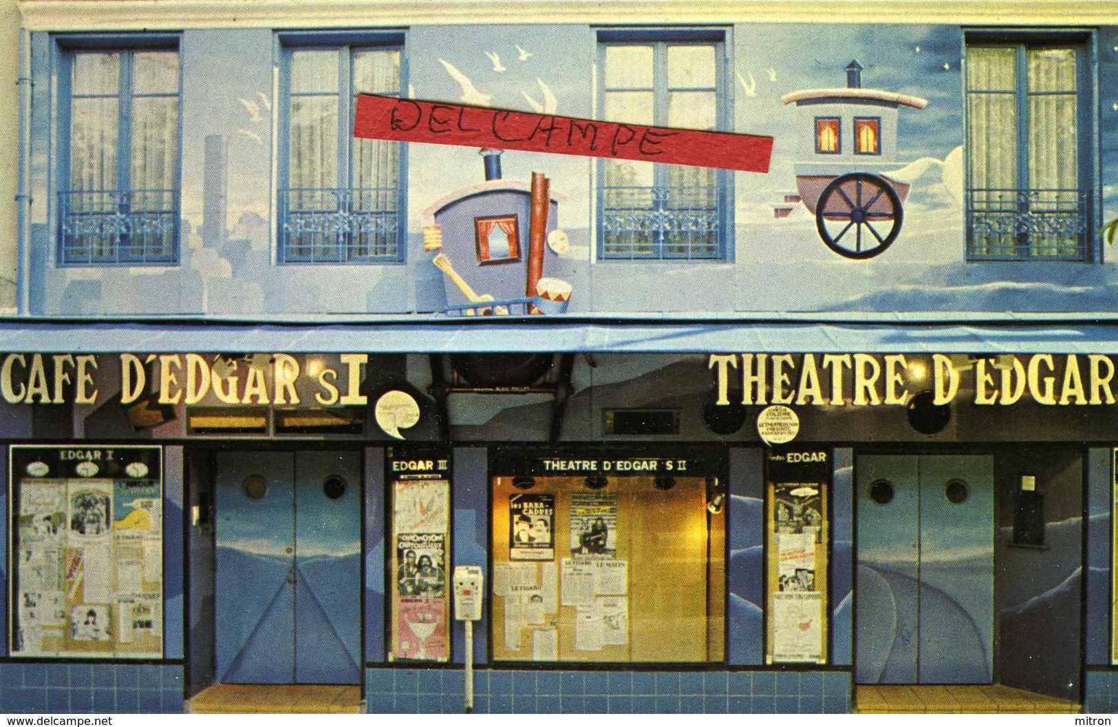 Café Et Théâtre D'Edgar - 58 Blvd Edgar-Quinet 75014 Paris Fondé En 1973 Par Alain MALLET - Arrondissement: 14