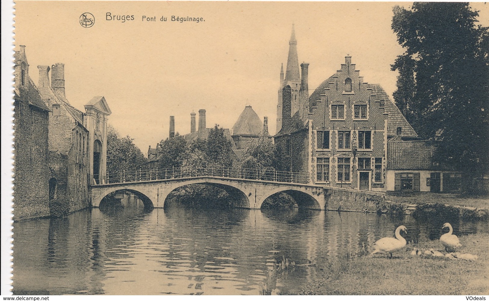 CPA - Belgique - Brugge - Bruges - Pont Du Béguinage - Brugge