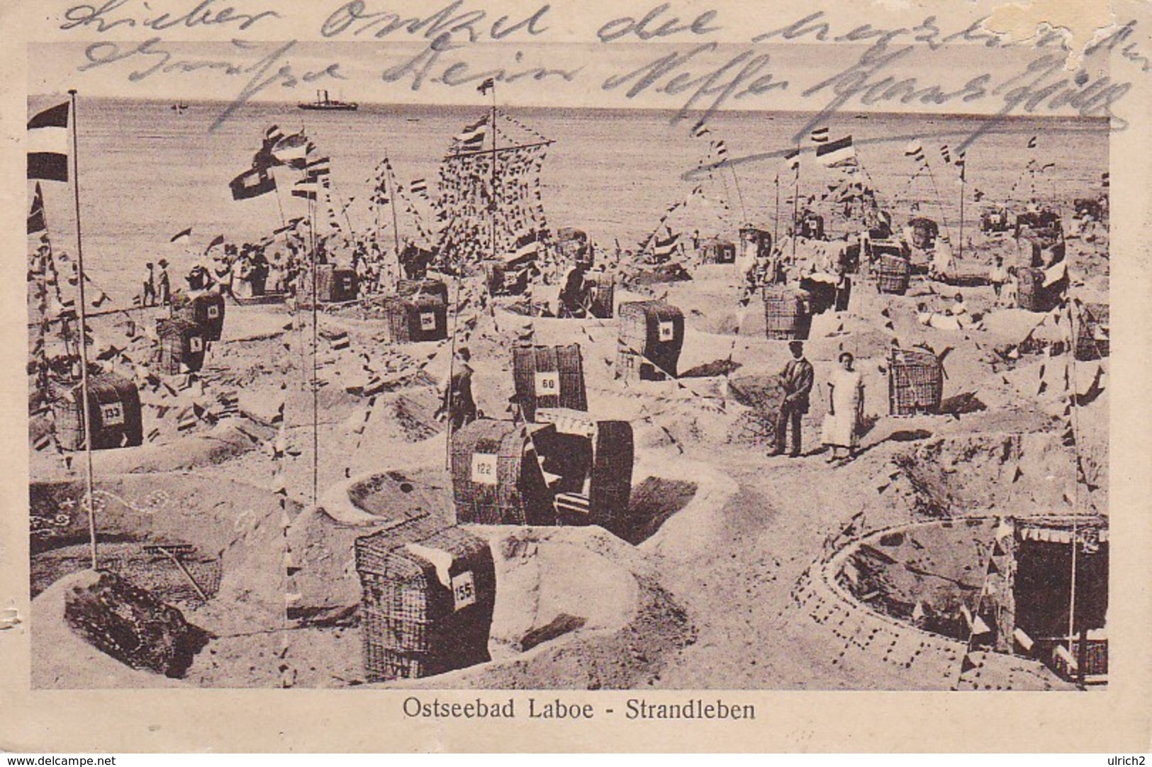 AK Ostseebad Laboe - Strandleben  (40291) - Laboe