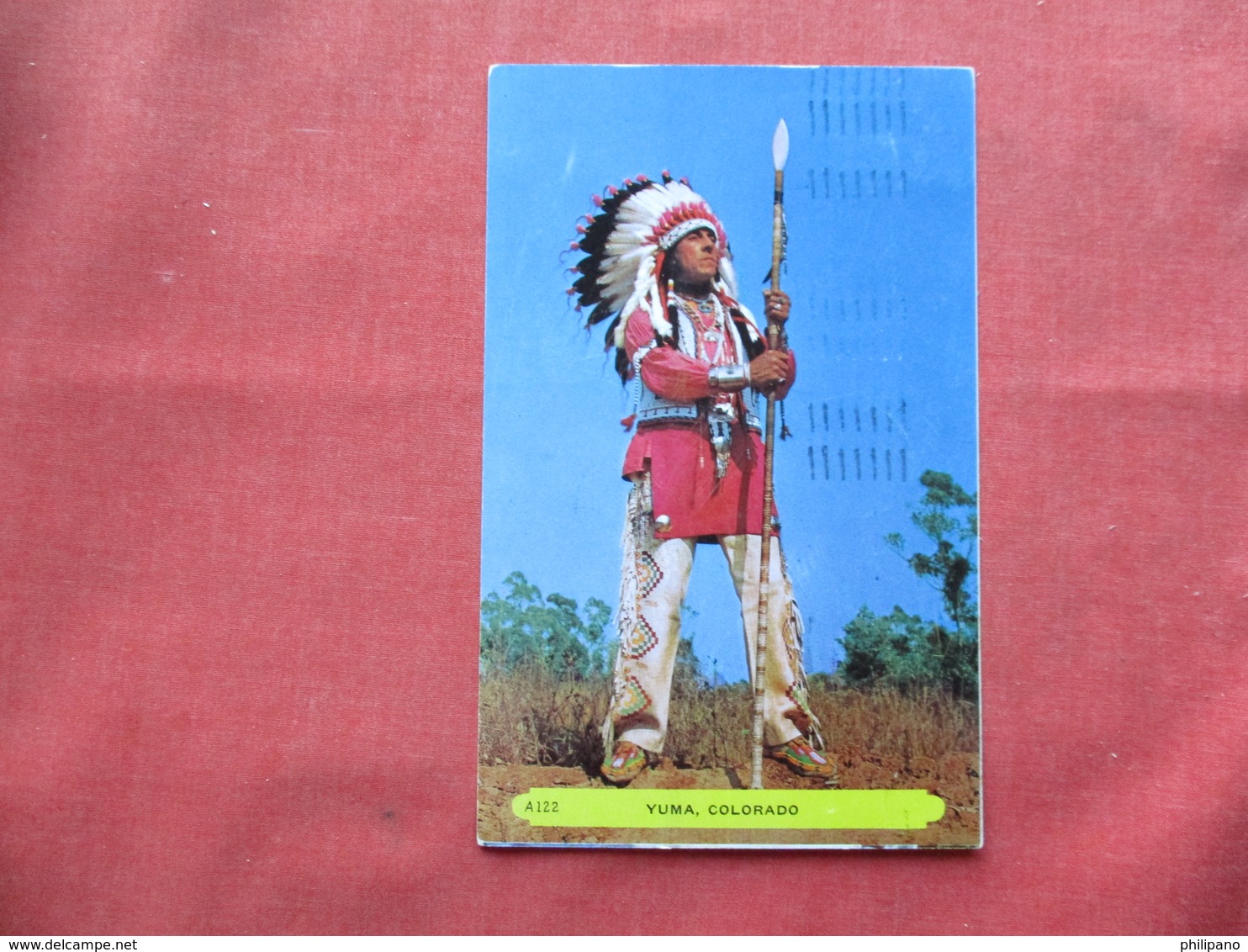 Indian Yuma Colorado   Ref 3247 - Native Americans