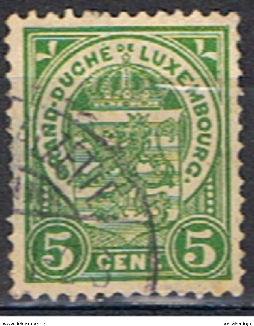 LUXEMBOURG 11 //  YVERT 92 // 1907-19 - 1907-24 Wapenschild