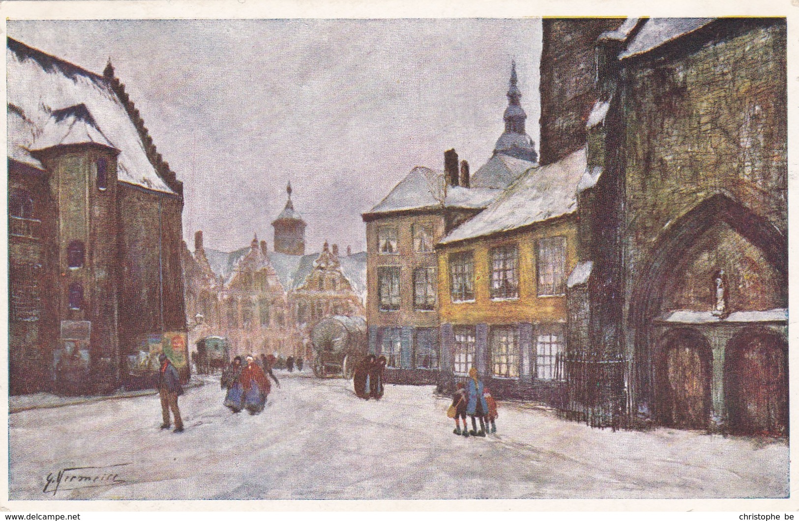 Veurne, Furnes, La Marché Aux Pommes (pk58332) - Veurne