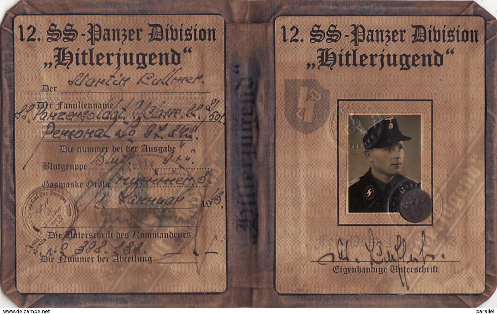 DOCUMENT III Reich. Nazi WW2 Germany.not Original - Documenten