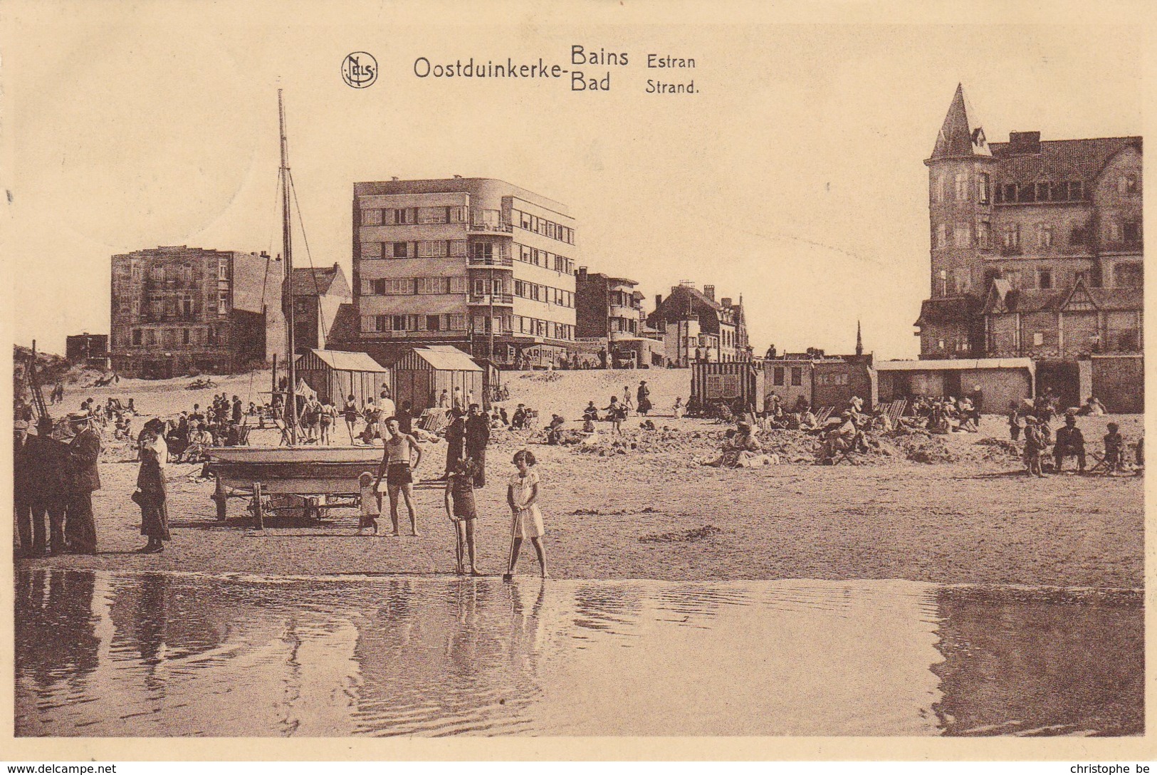 Oostduinkerke Bad, Strand (pk58338) - Oostduinkerke