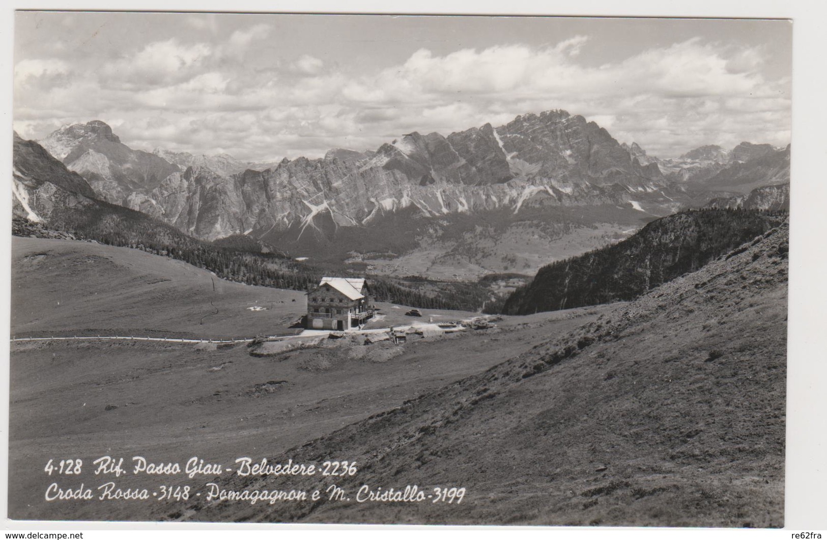 PASSO GIAU (BL), Lotto 4 Cartoline - F.p. - Anni '1930-'1950 - Belluno