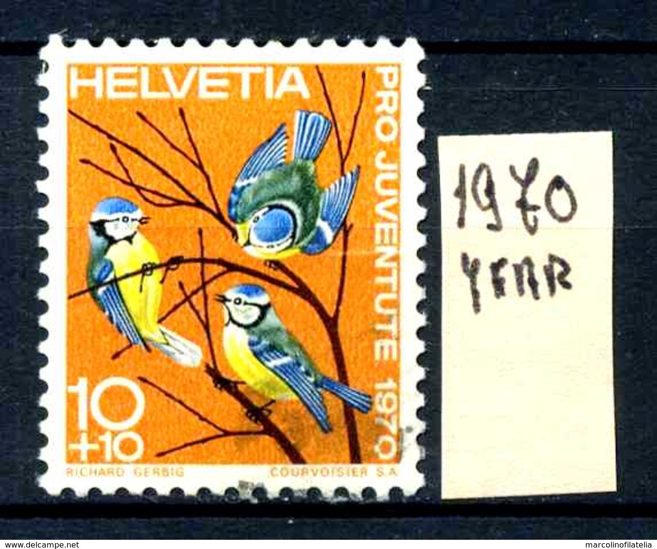 SVIZZERA - HELVETIA - Year 1970 - Usato - Used - Utilisè - Gebraucht.. - Usati