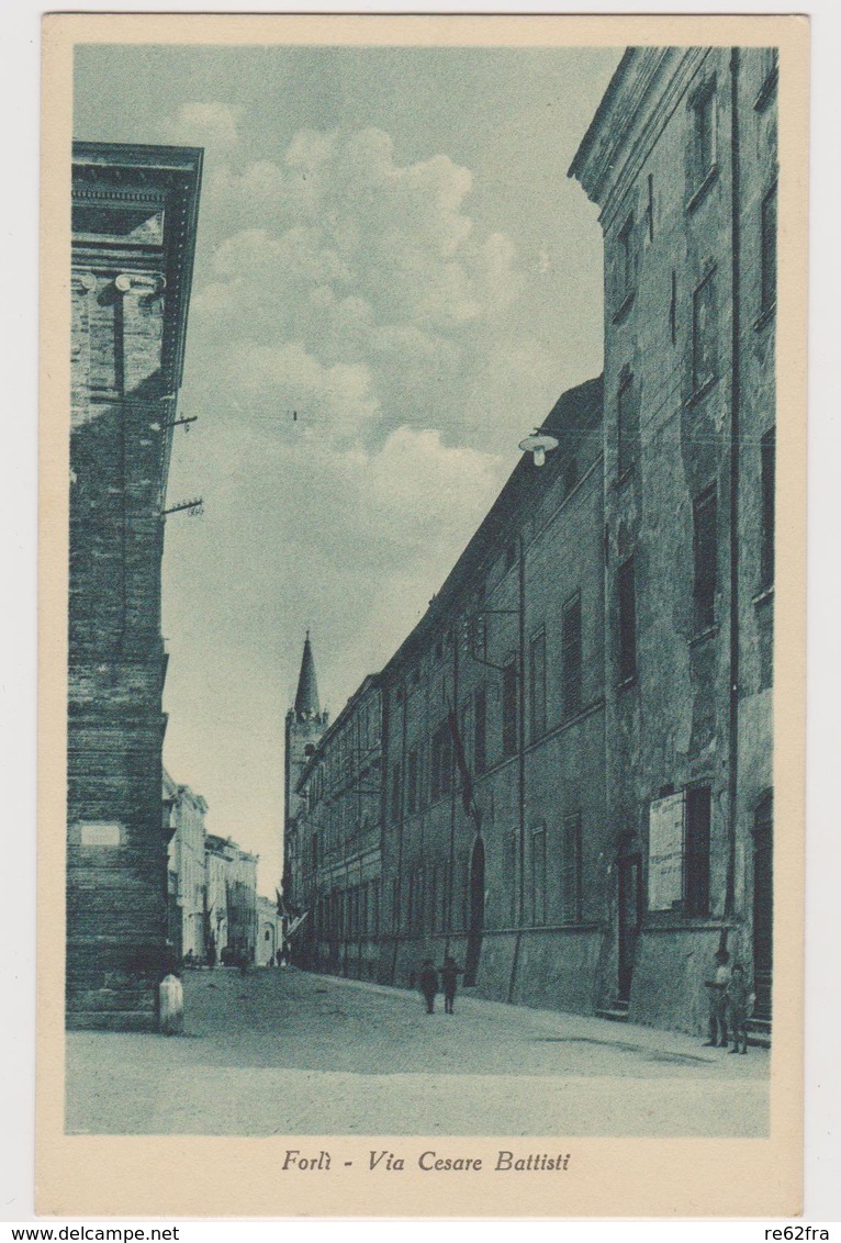 FORLI', Via Cesare Battisti - F.p. - Anni '1910 - Forli