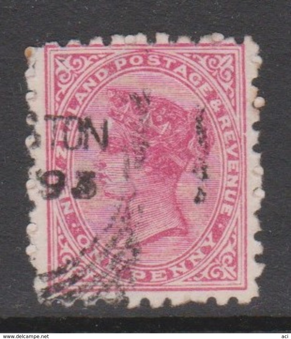 New Zealand 1882  Stamp Advertising SUNLIGHT Soap I On 1d Redt Queen.used - Usati