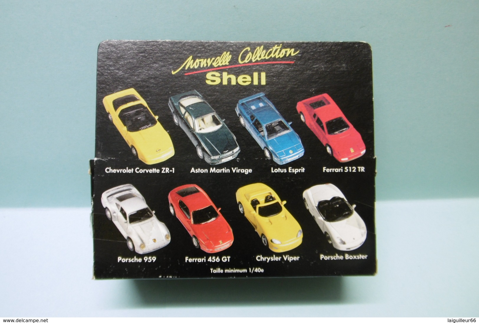 3 Diecast Voitures en boîtes Shell Sportscar Collection 