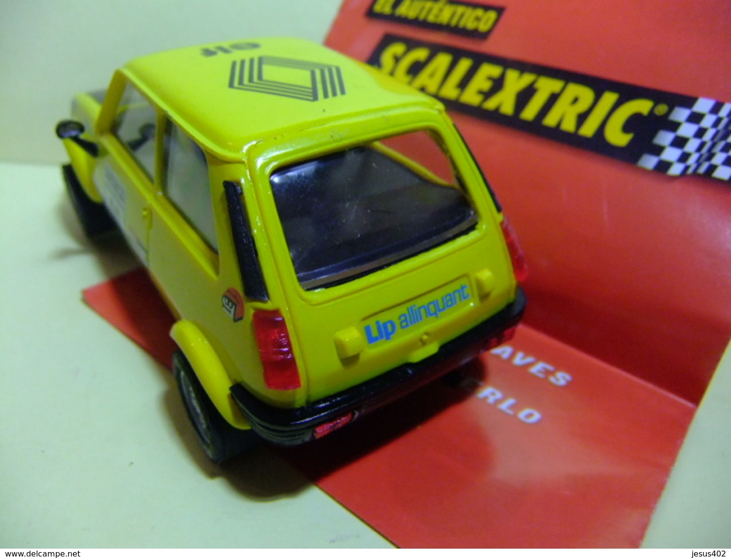 SCALEXTRIC RENAULT 5 COPA / Elf 22 Amarillo - Escala 1:32