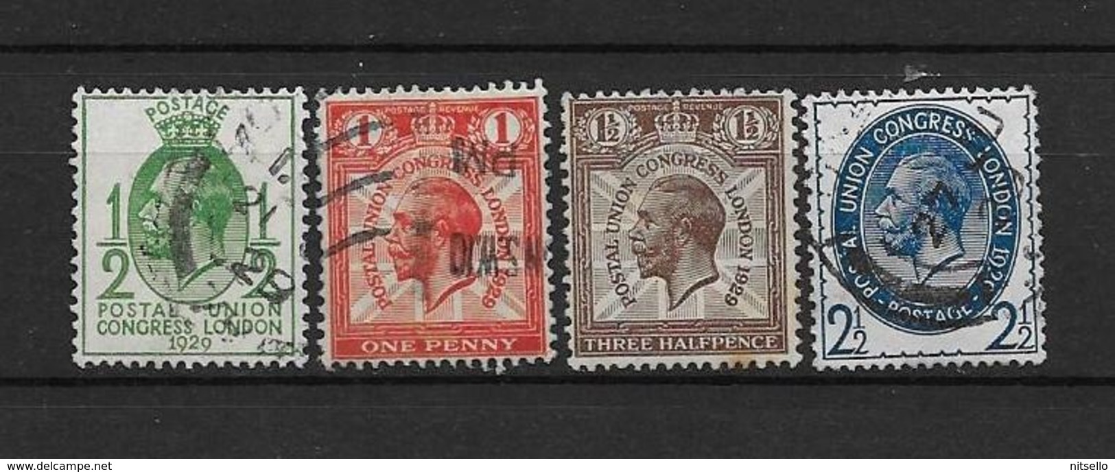 LOTE 1889 /// GRAN BRETAÑA - YVERT Nº:179/182 // CATALOG.2014//COTE: 20€ // ¡¡¡ LIQUIDATION !!! - Used Stamps