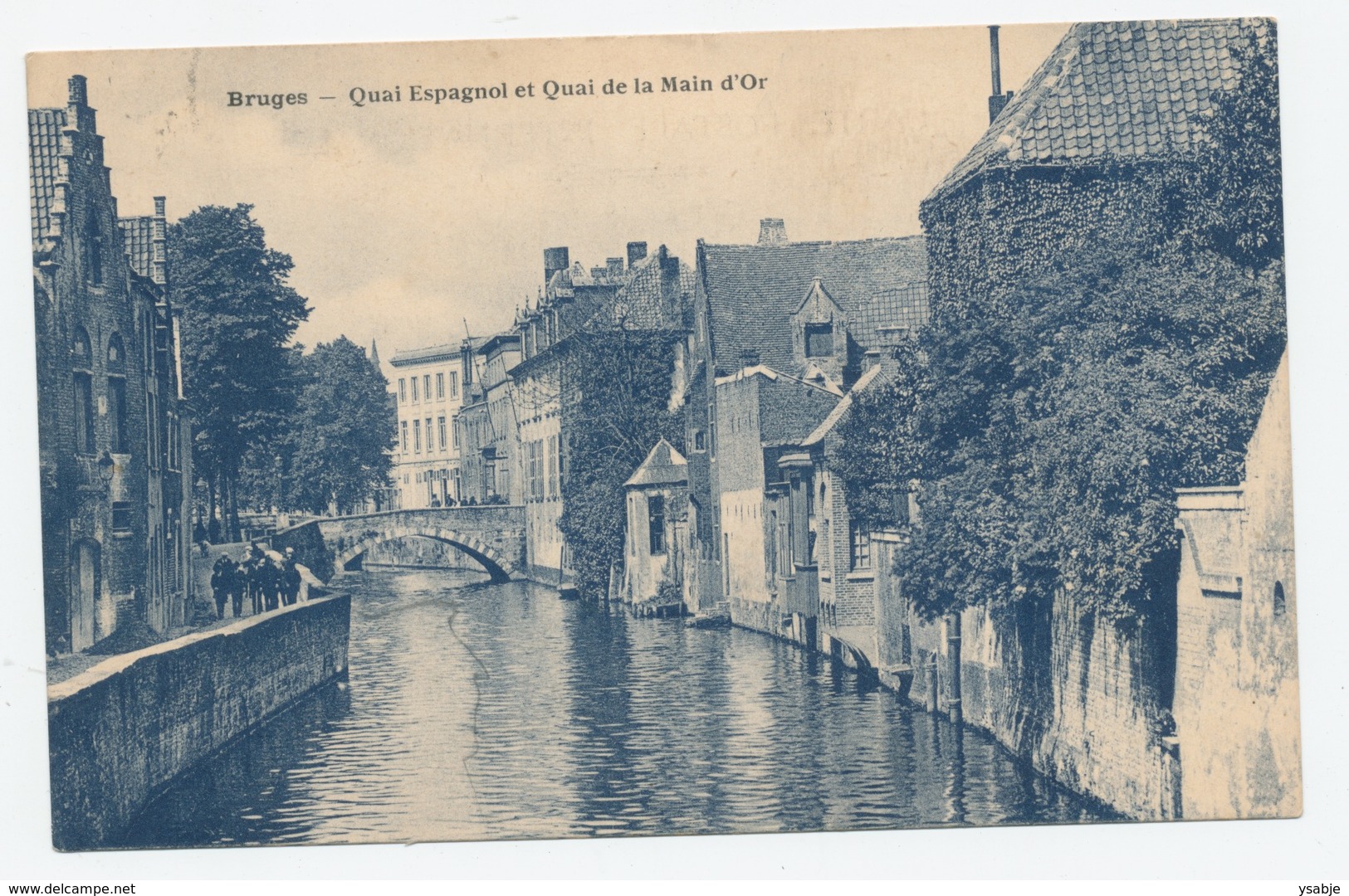 Bruges Brugge - Quai Espagnol Et Quai De La Main D'or ** - Brugge