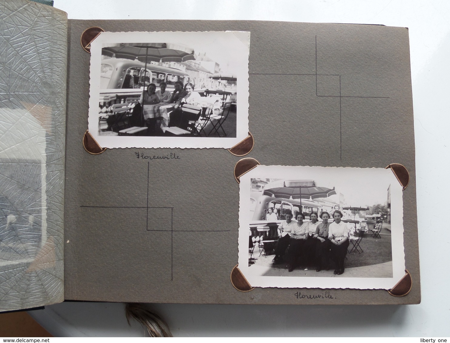 " PRACHTIG " Privé Verzameling foto's etc...van Els > Mady 1935/36/37 ( UNIEK Album +/- 18 x 25 cm.) ( zie foto's ) !