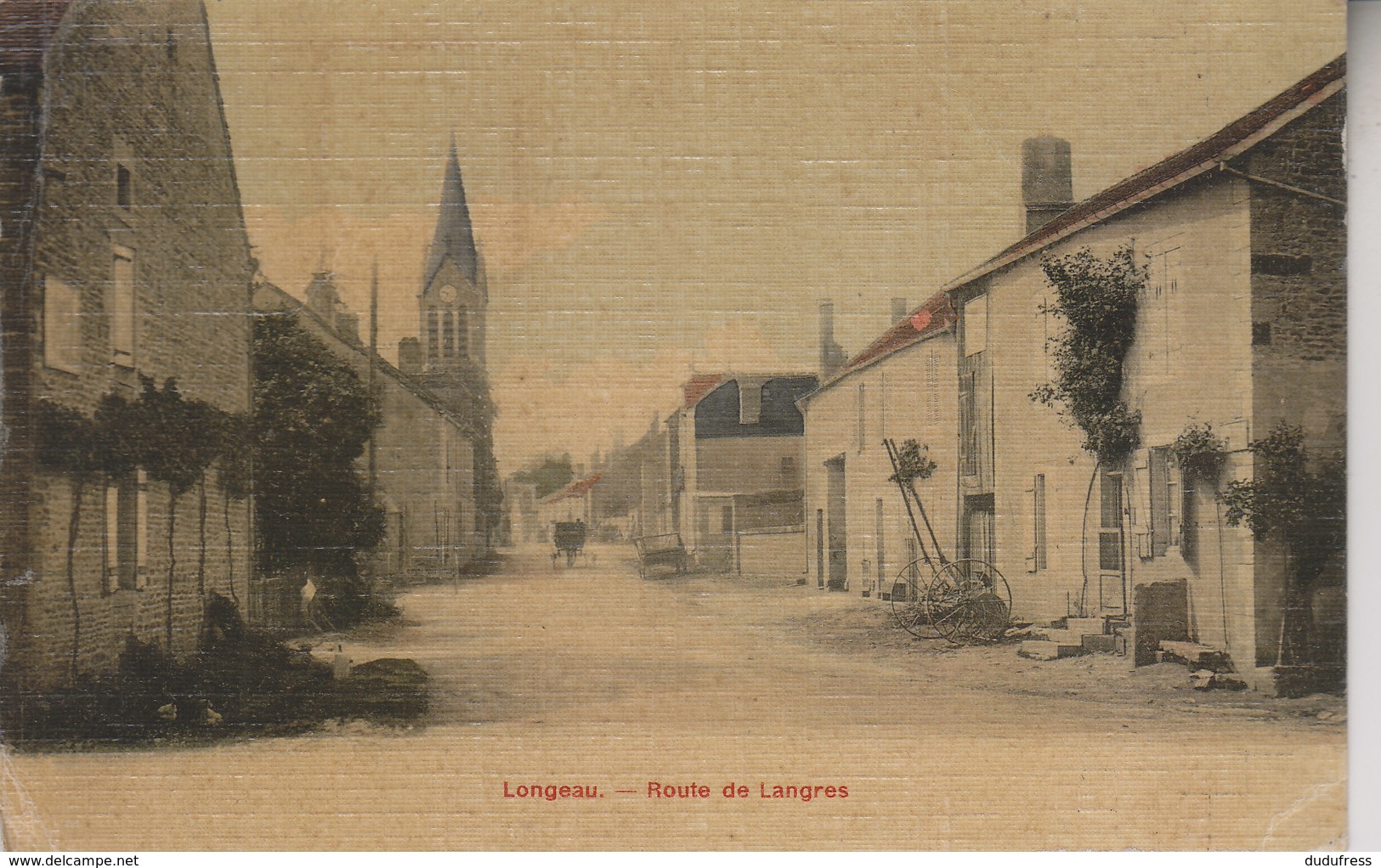 LONGEAU  ROUTE DE LANGRES - Le Vallinot Longeau Percey