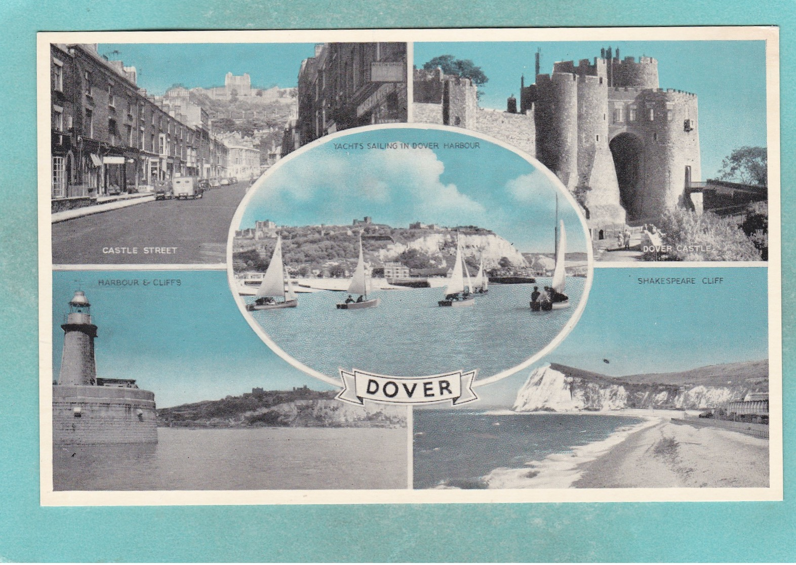Small Multi View Post Card Of Dover,Kent,K78. - Dover