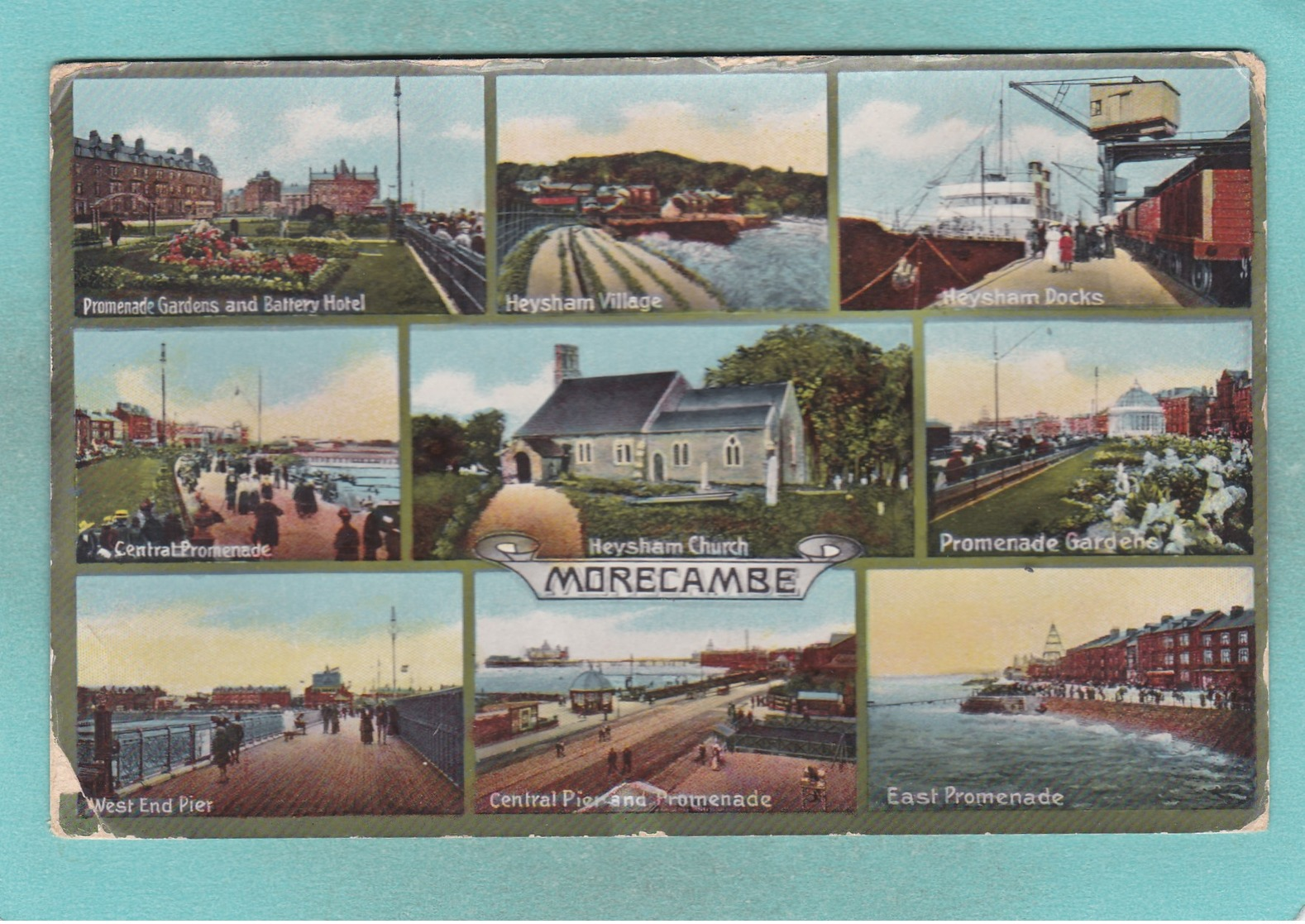 Small Multi View Post Card Of Morecambe,K79. - Autres & Non Classés