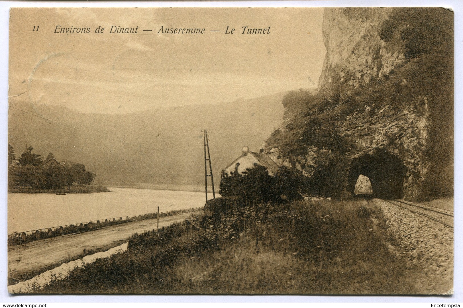 CPA - Carte Postale - Belgique - Environs De Dinant - Anseremme - Le Tunnel - 1907 (M7977) - Dinant