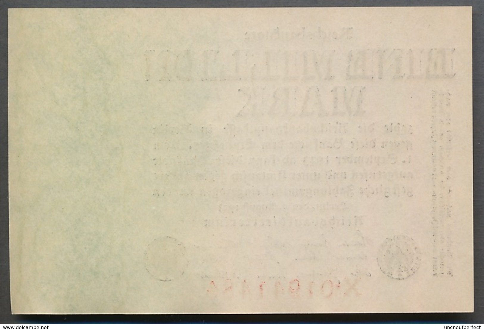 P101 Ro100 DEU-113. 1 Million Mark 1923 NEUF - 1 Miljoen Mark