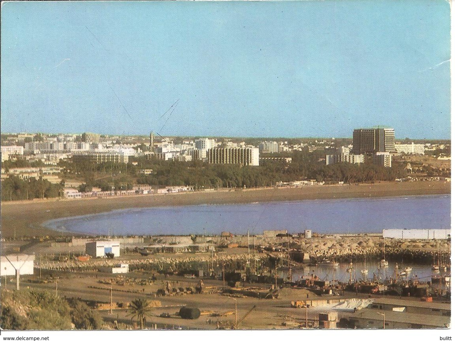 MAROC - AGADIR - Vue Sur La Baie Et La Ville - Agadir