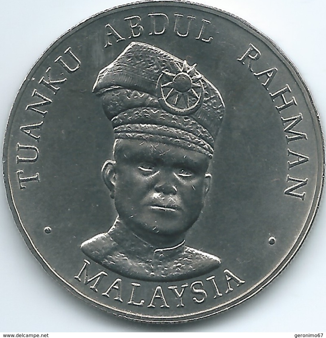 Malaysia - 1 Ringgit - 1977 - 20th Anniversary Of Independence - KM25 - Malesia