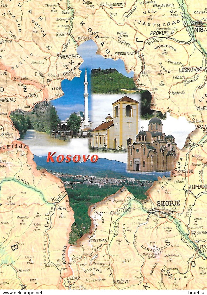 Carte Postale Kosovo - Kosovo