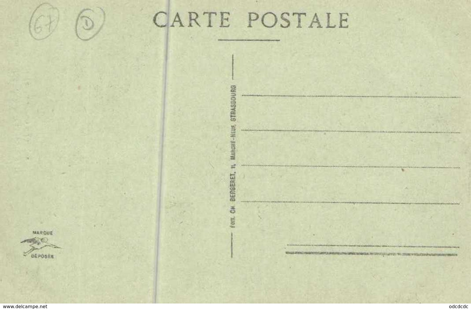 STRASBOURG  14 Juillet 1919 Défilé Des Chasseurs D' Afrique RV - Strasbourg