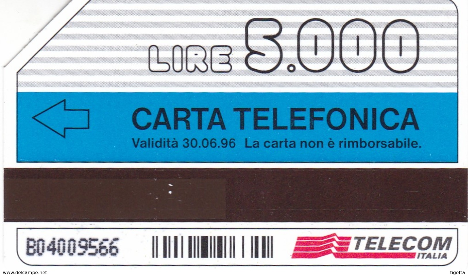 SCHEDA TELEFONICA  EMO HANNOVER  SCADENZA 30/06/1996 USATA - Pubbliche Speciali O Commemorative