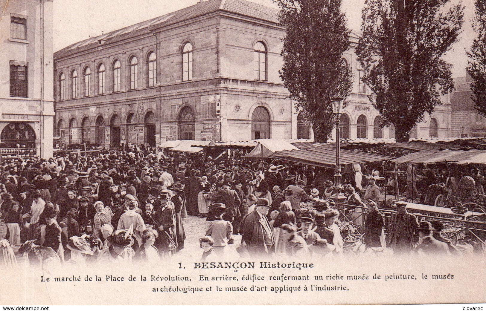 BESANCON " Marché De La Place De La Révolution" - Besancon