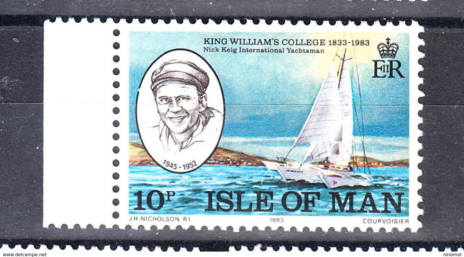 Man - 1983. Velista. Nick Keig, International Yachtsman.  MNH - Vela