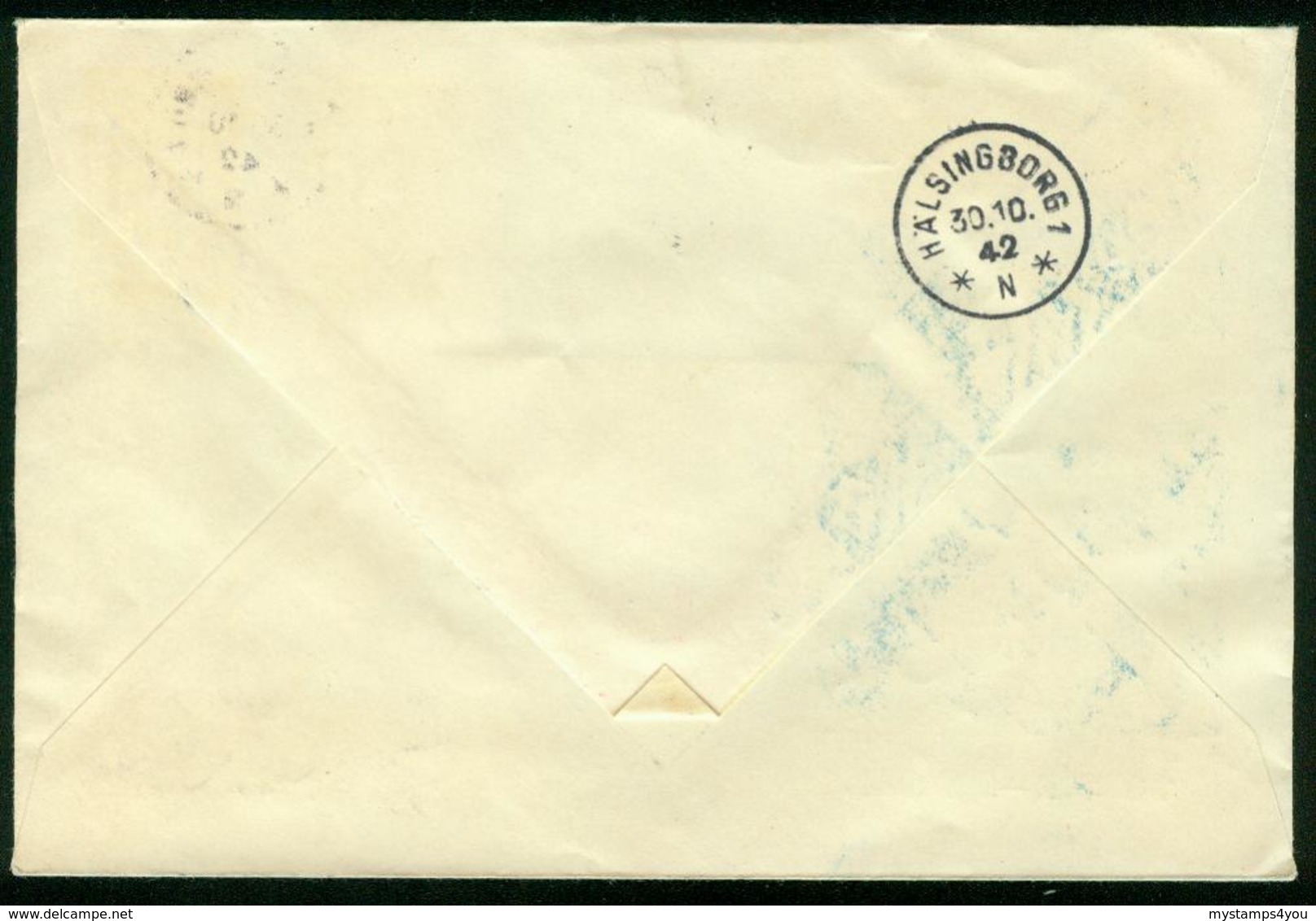 FD Finnland FDC 1942 | MiNr 267-268 | Bibelausgabe In Finnischer Sprache, Gelaufen Als Luftpost Brief Nach Dänemark - Storia Postale