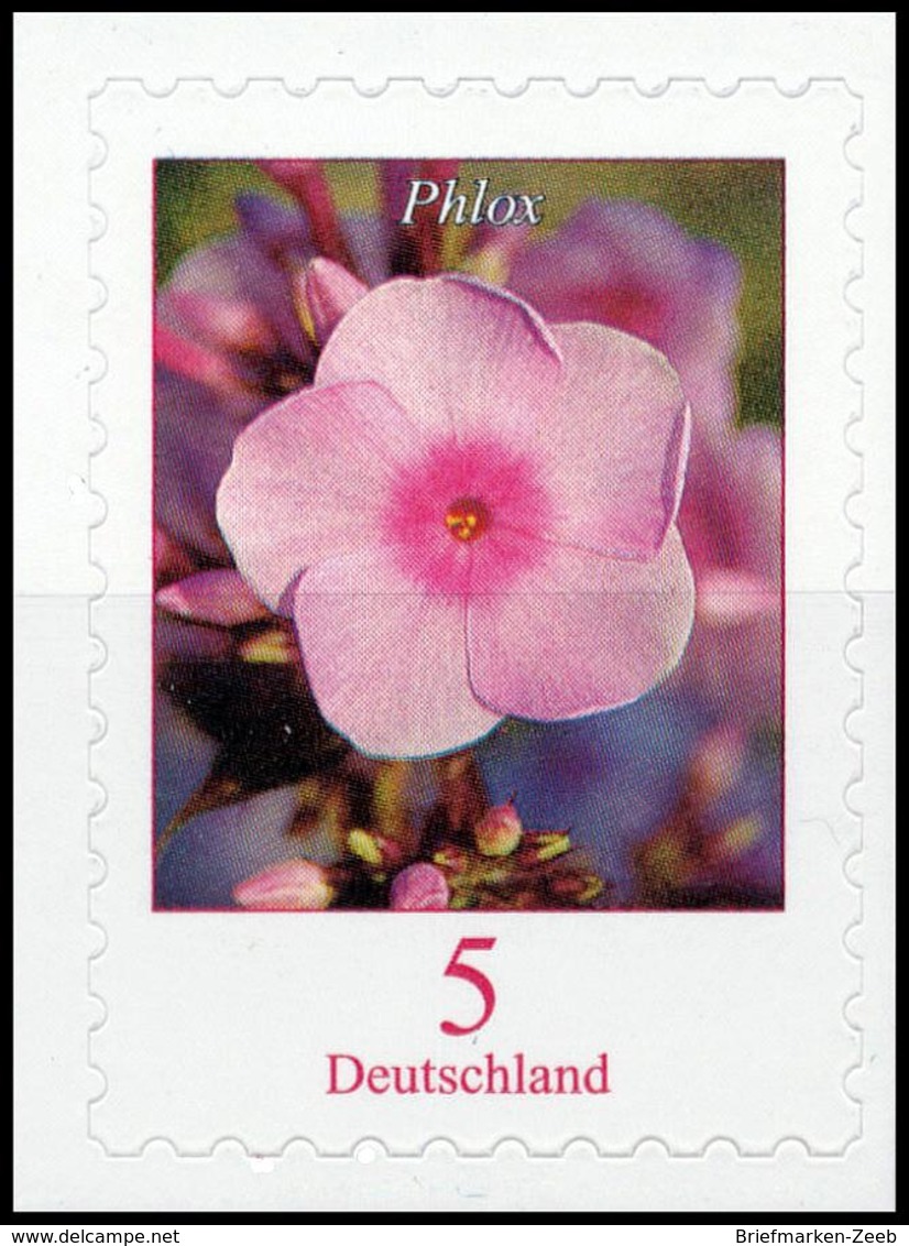 BRD MiNr. 3459 ** Dauerserie Blumen: Phlox, Selbstkleb., Unbedr. Rücks. Postfr. - Ungebraucht