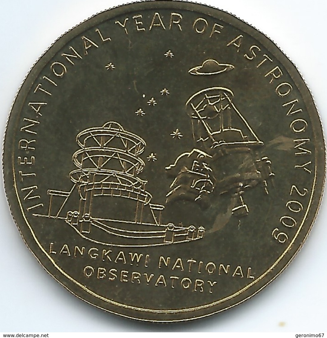 Malaysia - 1 Ringgit - 2009 - International Year Of Astronomy - KM194 - Maleisië