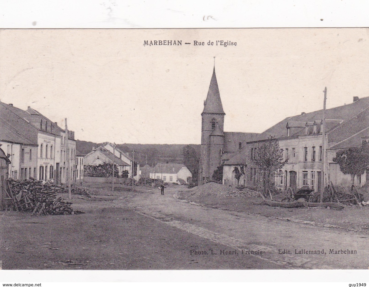 MARBEHAN    RUE DE L'EGLISE - Habay