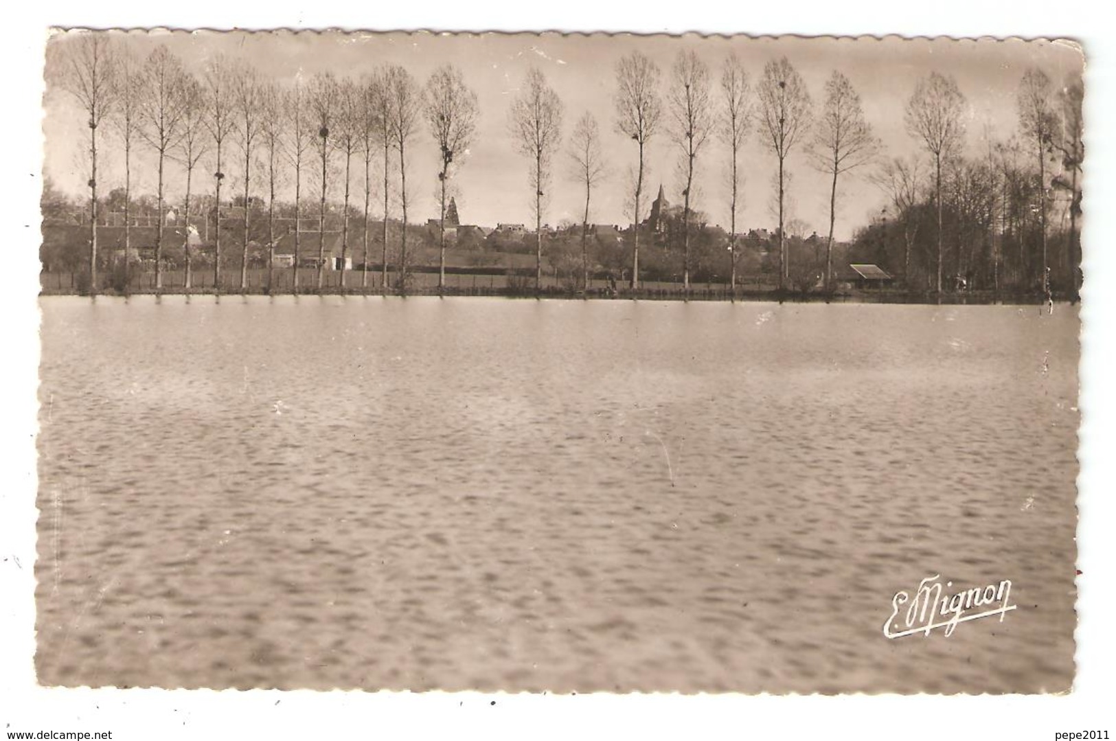 CPA 28 ARROU Vue D'ensemble Prise De La Ballastière (peu Commune) - Autres & Non Classés