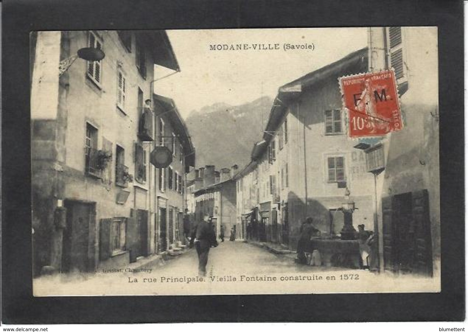 CPA Savoie 73 Modane Circulé - Modane