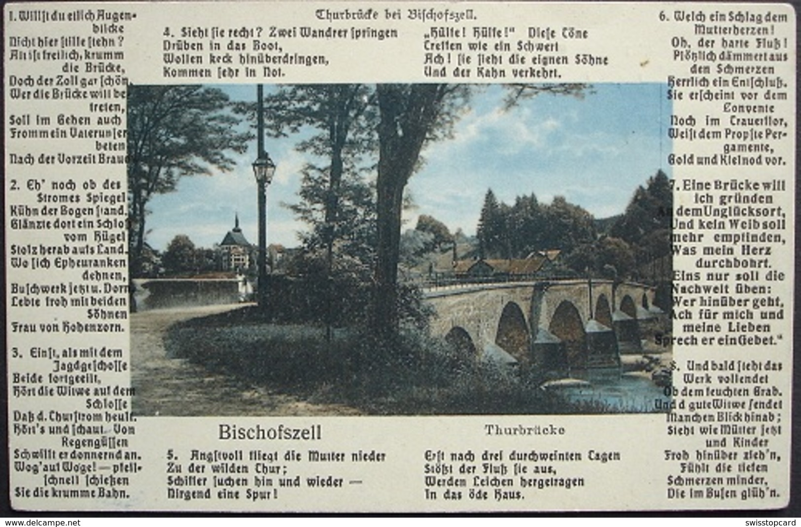 BISCHOFSZELL Thurbrücke - Bischofszell