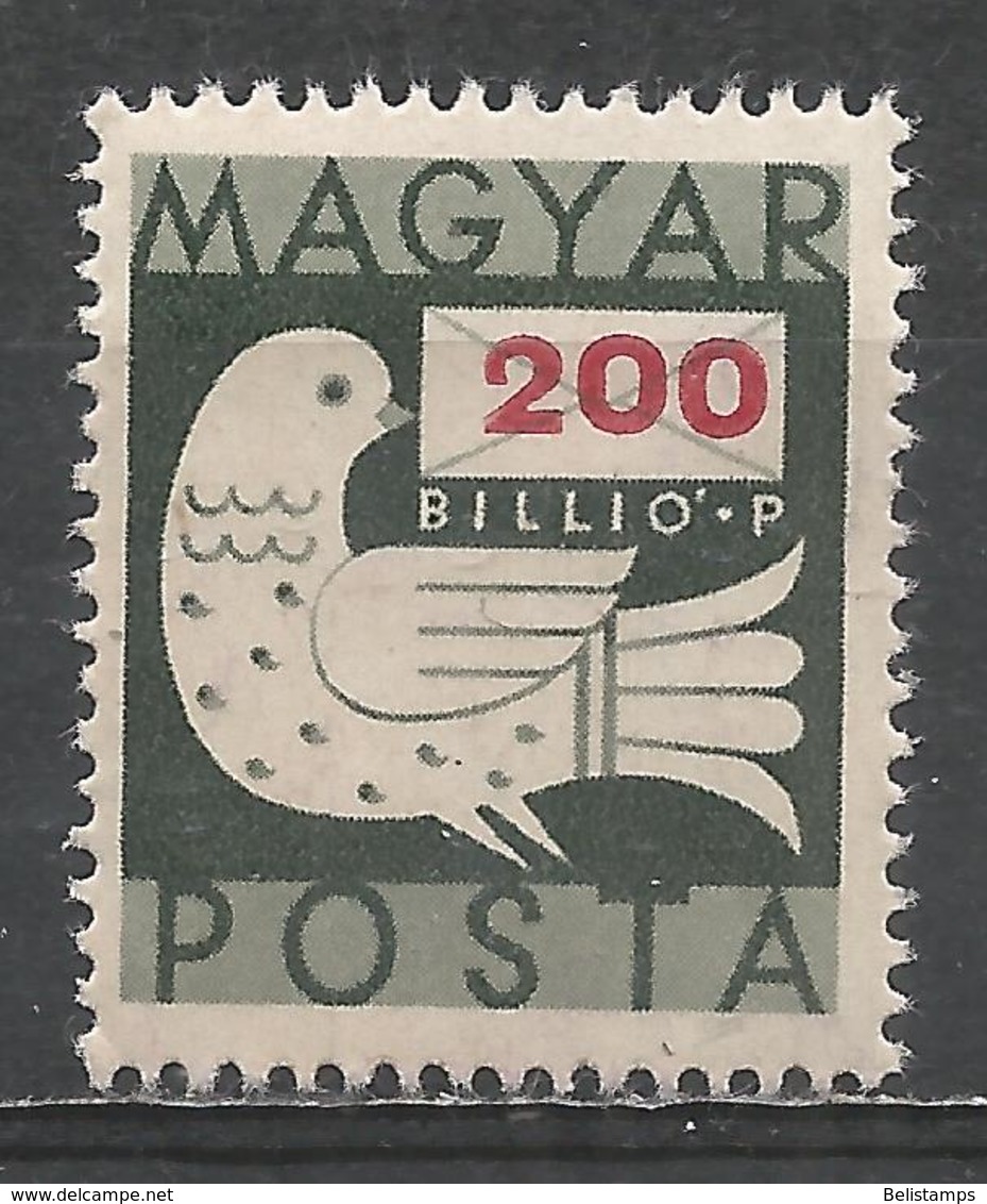 Hungary 1946. Scott #768 (M) Dove And Letter - Neufs