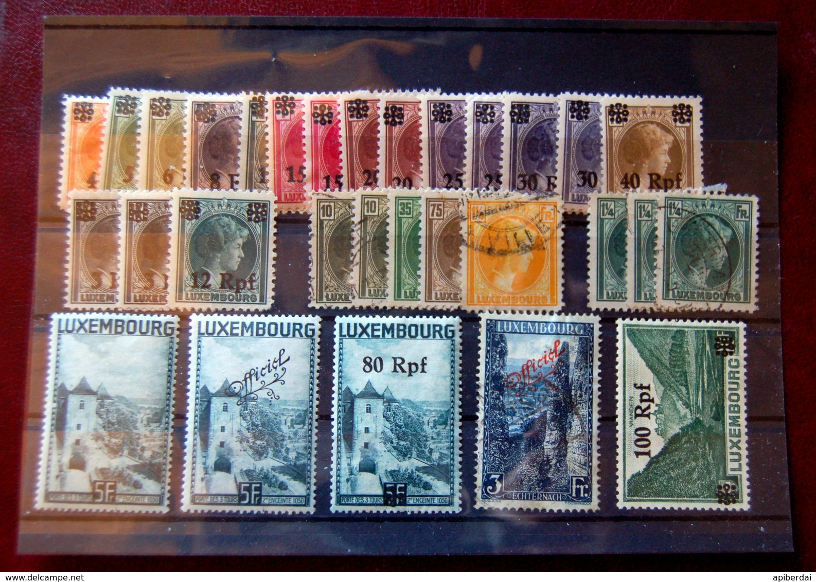 Luxembourg - 30 Timbres Neufs Et Oblitérés - Gomme états Variables (plutôt Second Choix) - 1940-1944 German Occupation