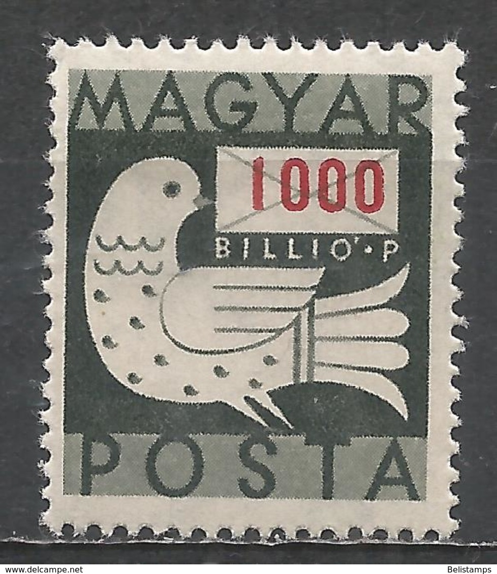 Hungary 1946. Scott #770 (M) Dove And Letter - Neufs