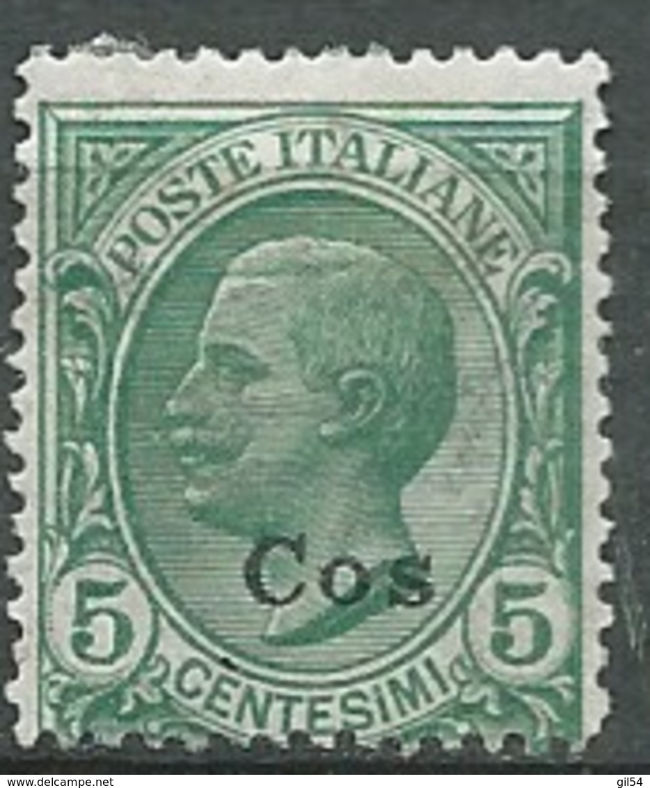 Italie - Egée - Coo - Yvert N°  2  *    -  Bce 16320 - Ägäis (Coo)