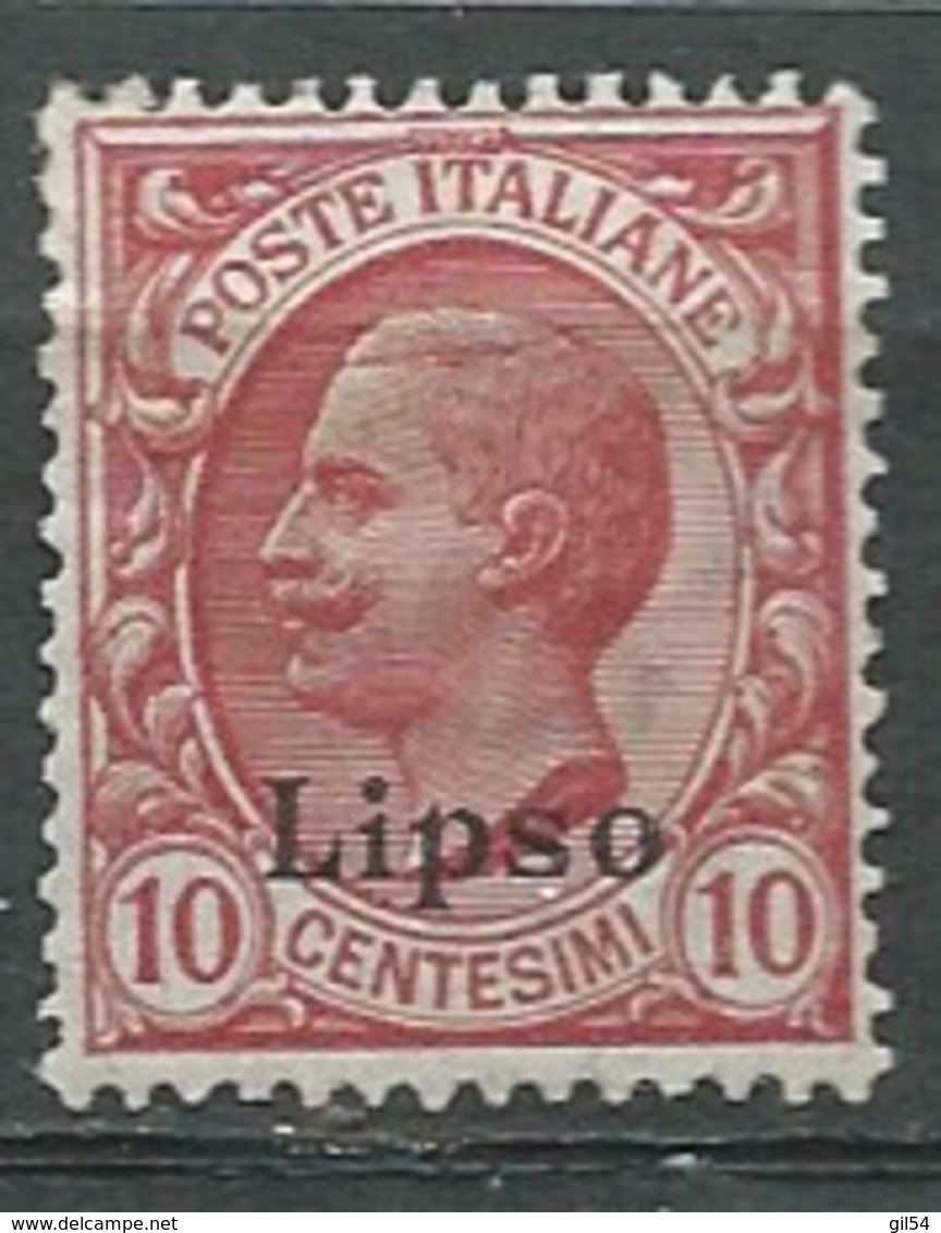 Italie - égée - Lipso - Yvert N° 3 *  -  Bce16330 - Egeo (Lipso)