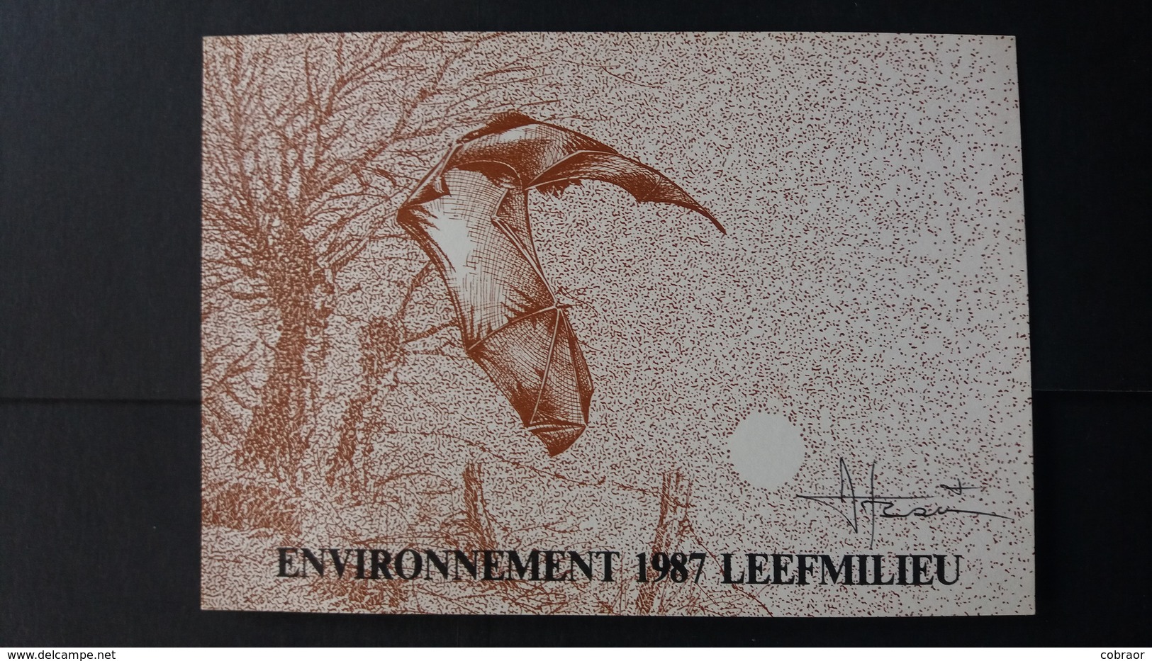 BUZIN - Carte Autre: Timbres Numéro 2244/46 "Année Européenne De L'environnement " état Carte Blanco - 1981-1990