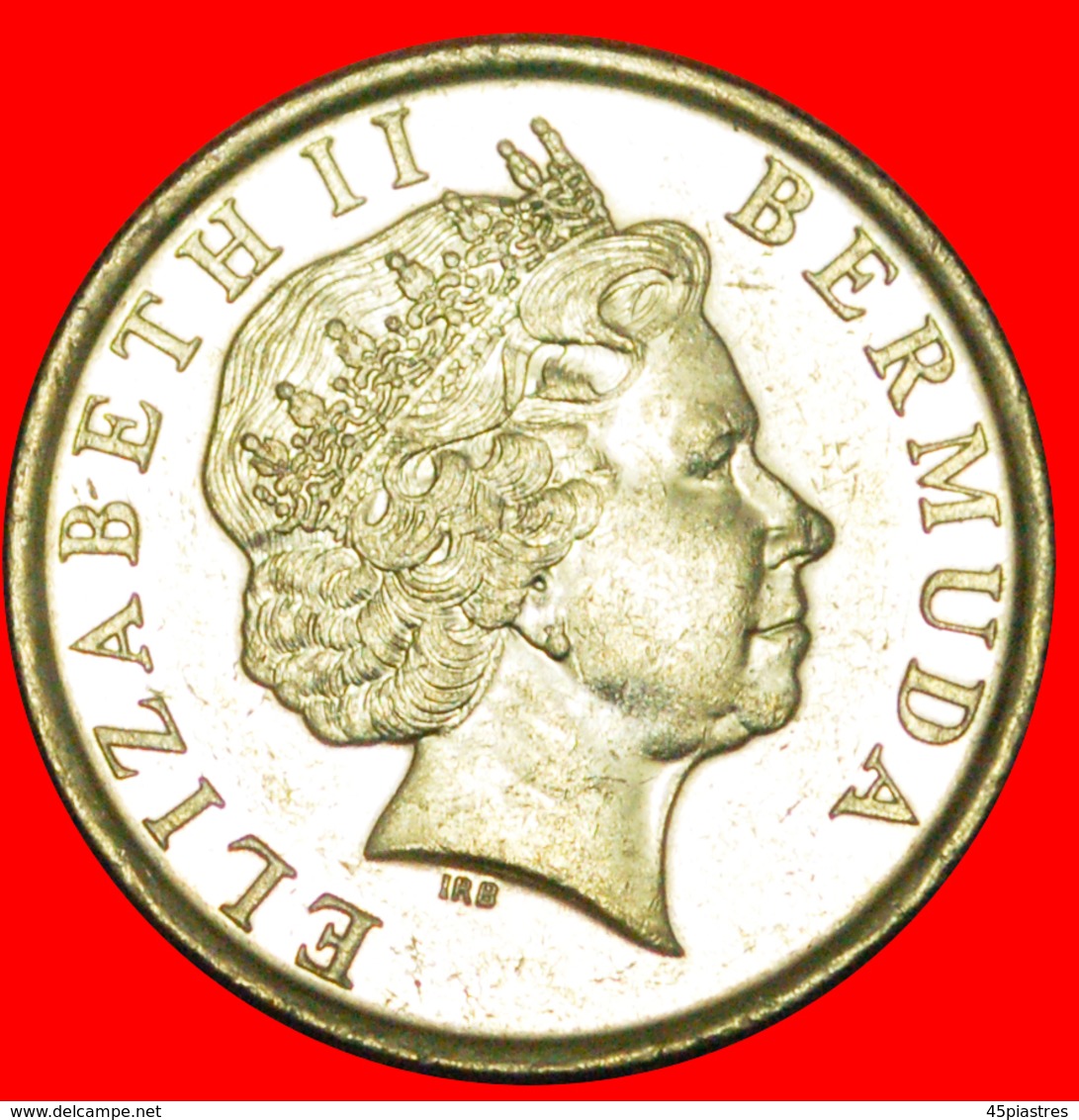 # BIRD (1999-2017): BERMUDA ★ 25 CENTS 2002 MINT LUSTER! LOW START ★ NO RESERVE! - Bermuda