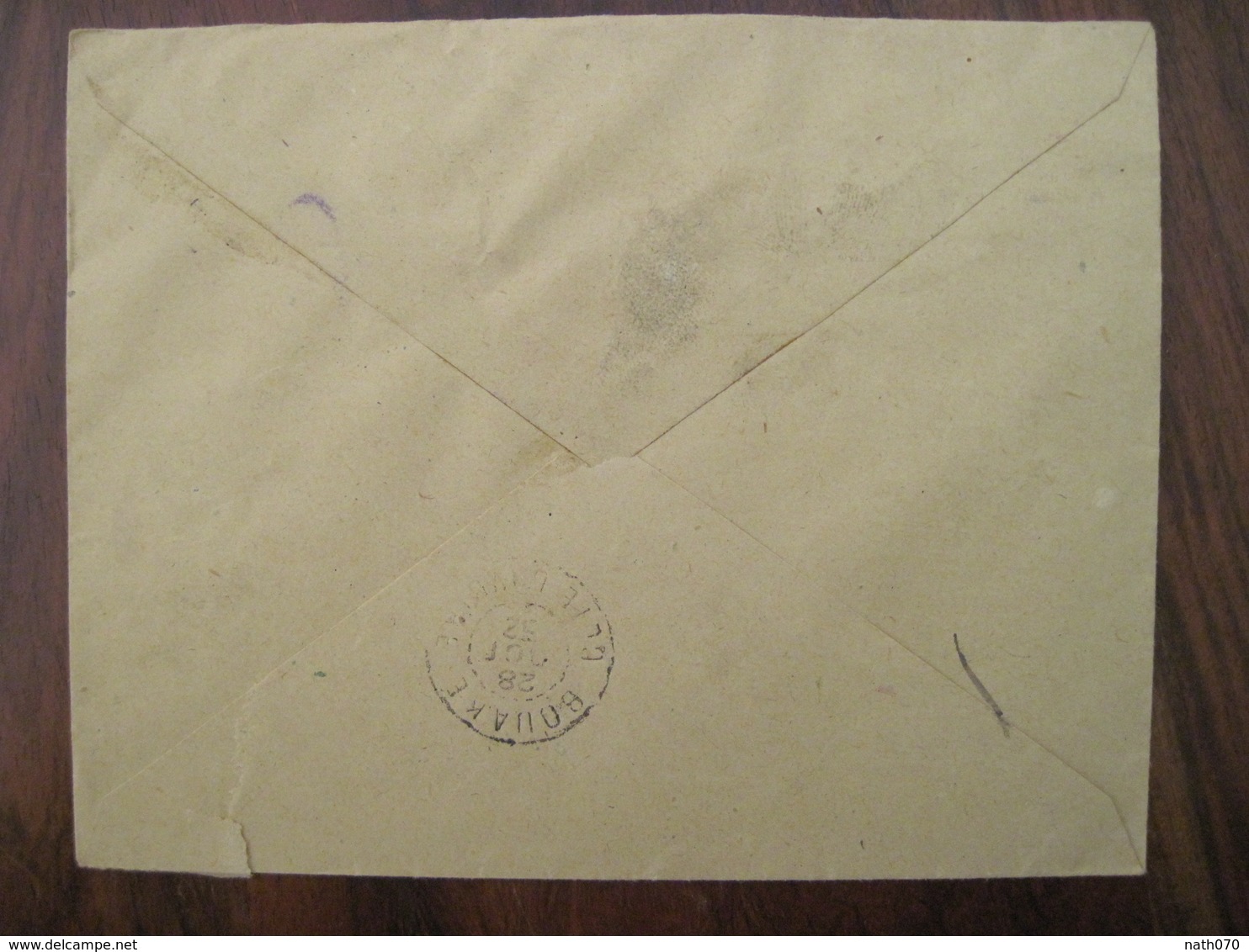 Cote D'Ivoire 1952 France SEGUELA AOF Timbre Lettre Enveloppe Cover Colonie Elfenbeinküste Ivoiry Coast - Cartas & Documentos