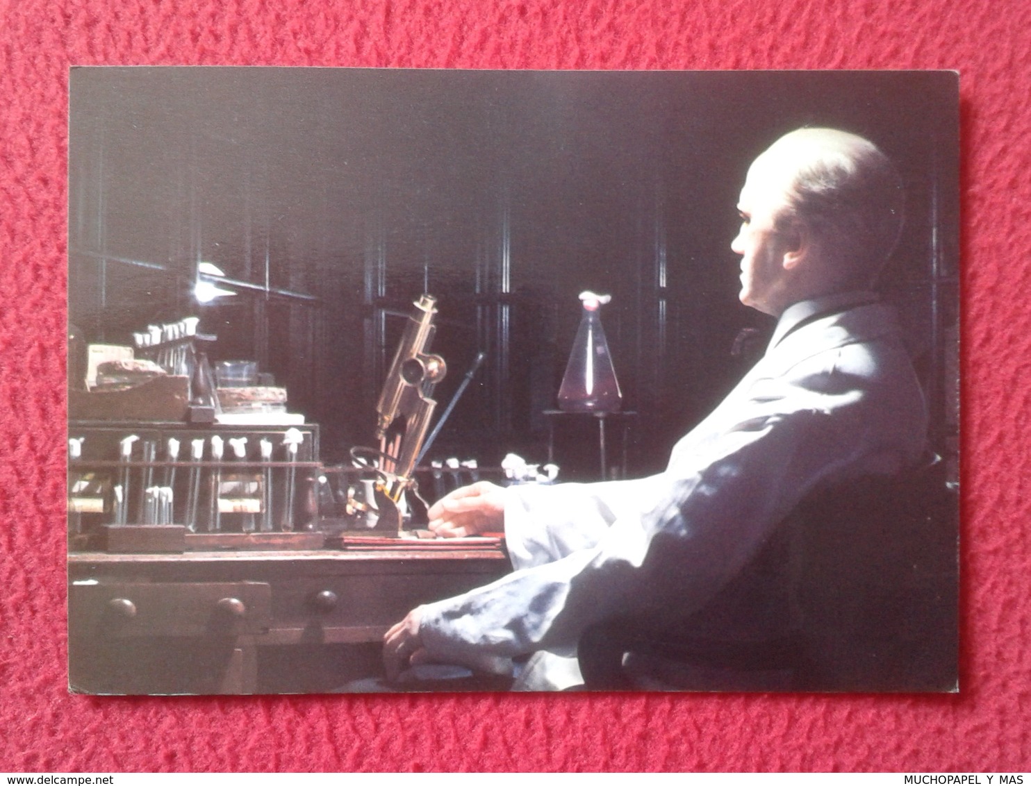 POSTAL POST CARD CARTE POSTALE ALEXANDER FLEMING DISCOVERER PENICILLIN PENICILINA CIENTÍFICO SCIENTIFIC MEDICINES VER - Nobelpreisträger