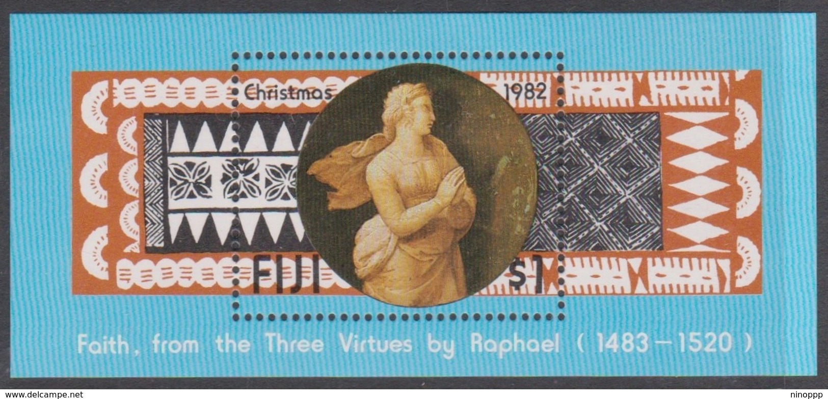 Fiji SG 650 MS 1982 Christmas, Mint Never Hinged - Fiji (1970-...)