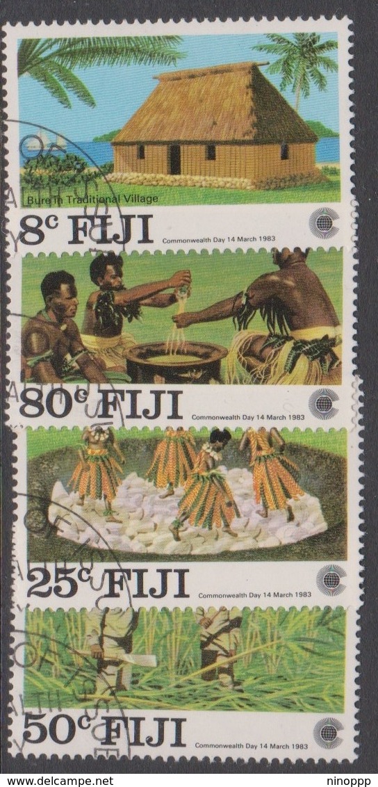 Fiji SG 655-658 1983 Commonwealth Day, Used - Fiji (1970-...)