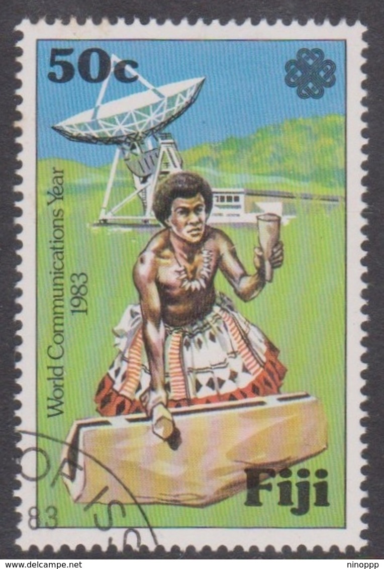 Fiji SG 669 1983 World Communication Year, Used - Fiji (1970-...)
