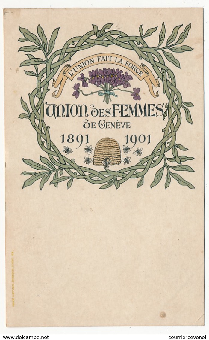 CPA - Union Des Femmes De Genève 1891 - 1901 - Genève